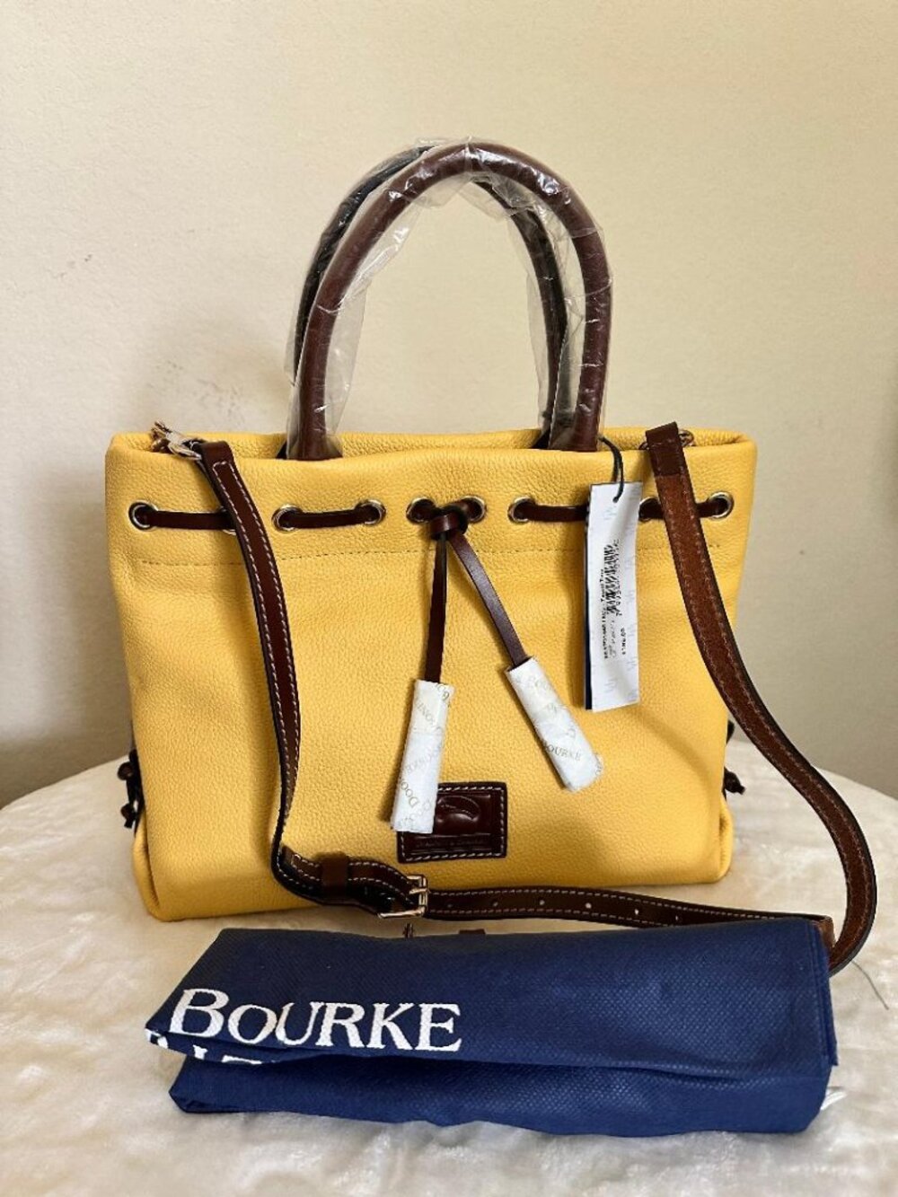 NWT DOONEY & BOURKE TASSEL TOTE CROSSBODY BAG $198 MSRP